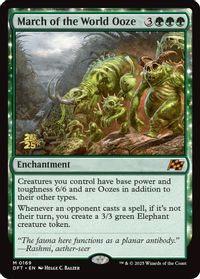 March of the World Ooze — Prerelease Cards
