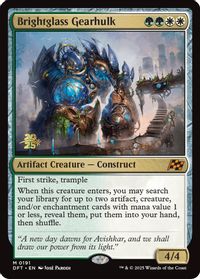Brightglass Gearhulk — Prerelease Cards