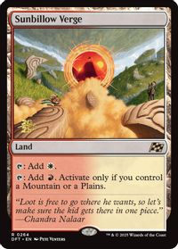 Sunbillow Verge — Prerelease Cards