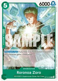 Roronoa Zoro (038) — Royal Blood