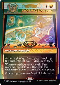 Roiling Vortex (Rainbow Foil) — Secret Lair Drop Series