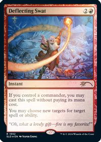 Deflecting Swat (Rainbow Foil) — Secret Lair Drop Series
