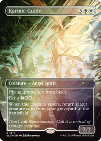 Karmic Guide (1911) (Rainbow Foil) — Secret Lair Drop Series