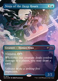 Ninja of the Deep Hours (Rainbow Foil) — Secret Lair Drop Series