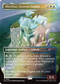 Shorikai, Genesis Engine (Rainbow Foil) — Secret Lair Drop Series