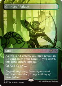 Gilt-Leaf Palace (Rainbow Foil) — Secret Lair Drop Series