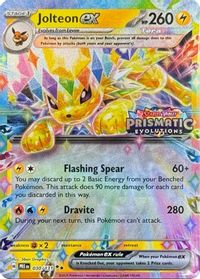 Jolteon ex - 030/131 (Prismatic Evolutions Stamp) — Miscellaneous Cards & Products