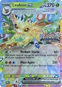 Leafeon ex - 006/131 (Prismatic Evolutions Stamp) — Miscellaneous Cards & Products