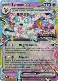 Sylveon ex - 041/131 (Prismatic Evolutions Stamp) — Miscellaneous Cards & Products