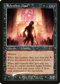 Relentless Dead (Retro Frame) — Secret Lair Drop Series