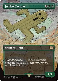 Jumbo Cactuar (Borderless) — FINAL FANTASY