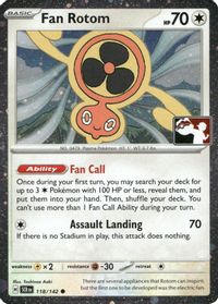 Fan Rotom — Prize Pack Series Cards