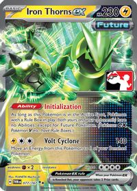 Iron Thorns ex - 077/167 — Prize Pack Series Cards