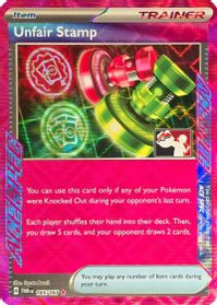 Unfair Stamp — Prize Pack Series Cards