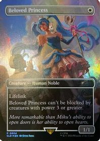 Beloved Princess (Rainbow Foil) — Secret Lair Drop Series
