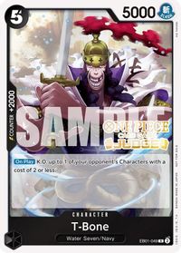 T-Bone (Judge Pack Vol. 5) — One Piece Promotion Cards