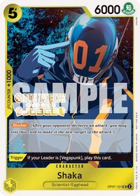 Shaka (Judge Pack Vol. 5) — One Piece Promotion Cards