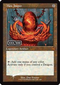 Mox Jasper (Serial Numbered) — Tarkir: Dragonstorm
