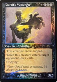Geralf's Messenger (842) (Retro Frame) — Secret Lair Drop Series