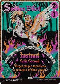 Sudden Edict — Secret Lair Showdown