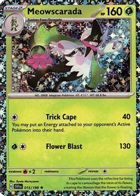 Meowscarada - 015/198 (Sparkle Holo) — Miscellaneous Cards & Products