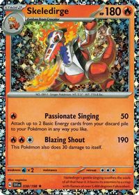 Skeledirge - 038/198 (Sparkle Holo) — Miscellaneous Cards & Products