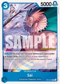 Sai — Royal Blood Release Event Cards