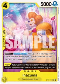 Inazuma — Royal Blood Release Event Cards
