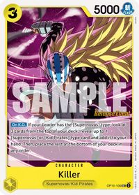 Killer — Royal Blood Release Event Cards
