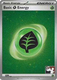 Basic Grass Energy - 001 (Cosmos Holo) — Prize Pack Series Cards