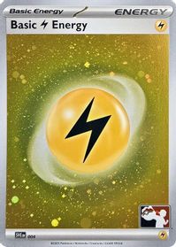 Basic Lightning Energy - 004 (Cosmos Holo) — Prize Pack Series Cards
