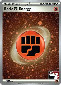 Basic Fighting Energy - 006 (Cosmos Holo) — Prize Pack Series Cards
