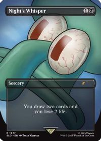 Night's Whisper — Secret Lair Drop Series