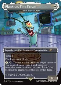 Plankton, Tiny Tyrant - Skrelv, Defector Mite — Secret Lair Drop Series