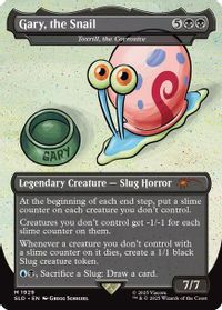 Gary, the Snail - Toxrill, the Corrosive — Secret Lair Drop Series