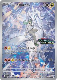 N's Reshiram - 167/159 (Journey Together Stamped) — Miscellaneous Cards & Products