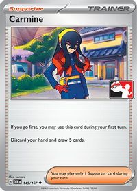 Carmine — Prize Pack Series Cards