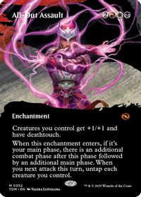 All-Out Assault (Borderless) — Tarkir: Dragonstorm