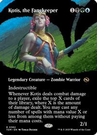 Kotis, the Fangkeeper (Borderless) — Tarkir: Dragonstorm