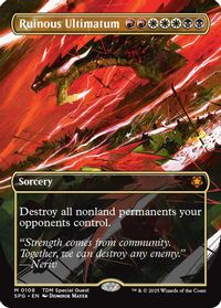 Ruinous Ultimatum (Borderless) — Special Guests