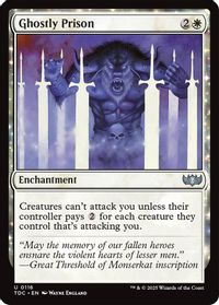 Ghostly Prison — Commander: Tarkir: Dragonstorm
