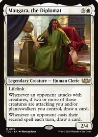 Mangara, the Diplomat — Commander: Tarkir: Dragonstorm