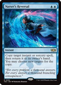 Narset's Reversal — Commander: Tarkir: Dragonstorm