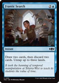 Frantic Search — Commander: Tarkir: Dragonstorm
