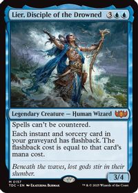 Lier, Disciple of the Drowned — Commander: Tarkir: Dragonstorm
