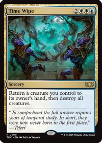 Time Wipe — Commander: Tarkir: Dragonstorm