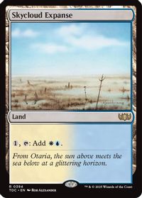 Skycloud Expanse — Commander: Tarkir: Dragonstorm