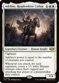 Adeline, Resplendent Cathar — Commander: Tarkir: Dragonstorm