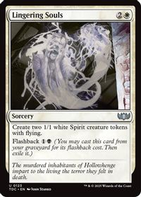 Lingering Souls — Commander: Tarkir: Dragonstorm
