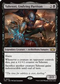 Yahenni, Undying Partisan — Commander: Tarkir: Dragonstorm